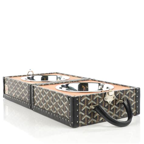 goyard bowls price|maison goyard pet bowls.